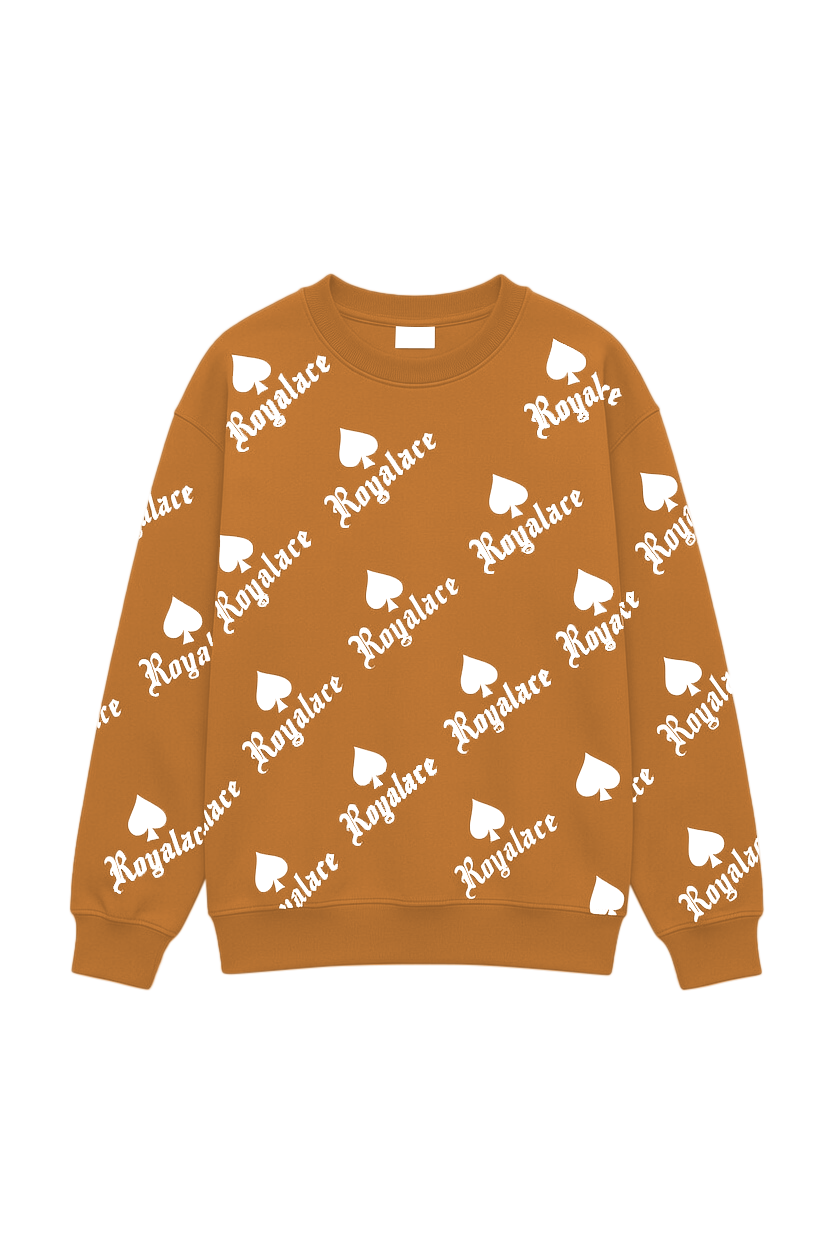 All-Over Crewneck Sweater