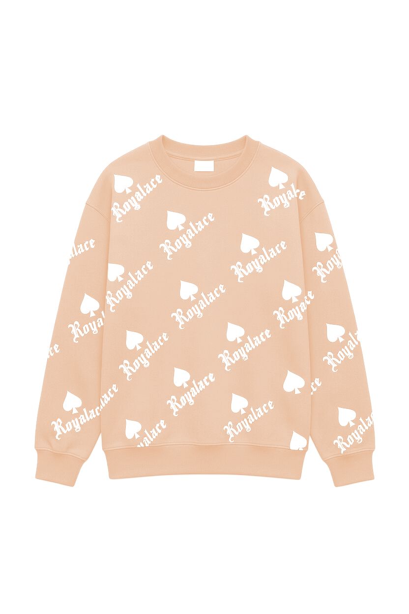 All-Over Crewneck Sweater