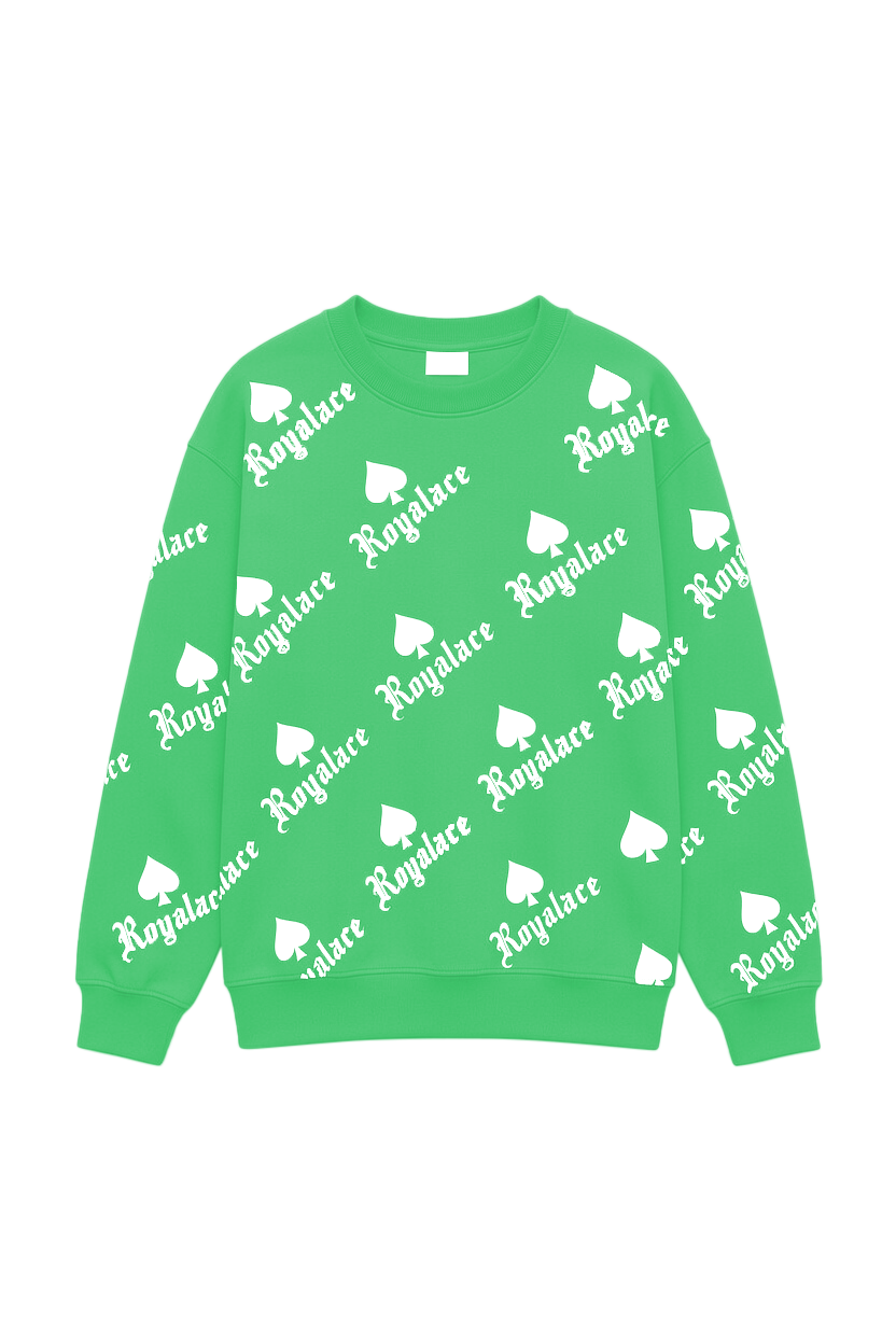 All-Over Crewneck Sweater