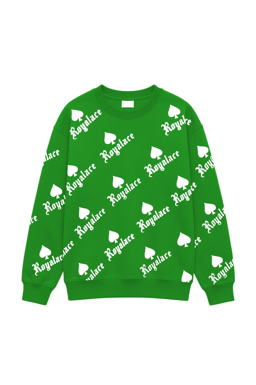 All-Over Crewneck Sweater