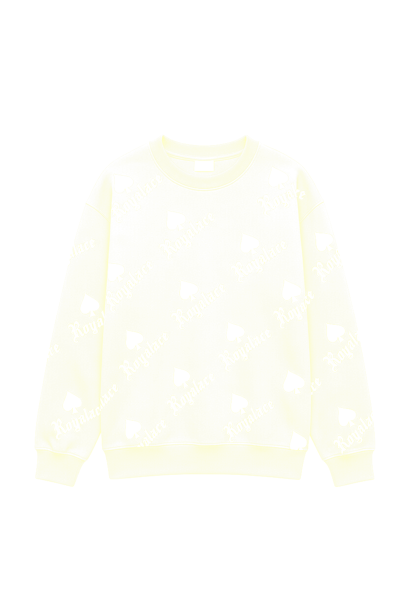 All-Over Crewneck Sweater