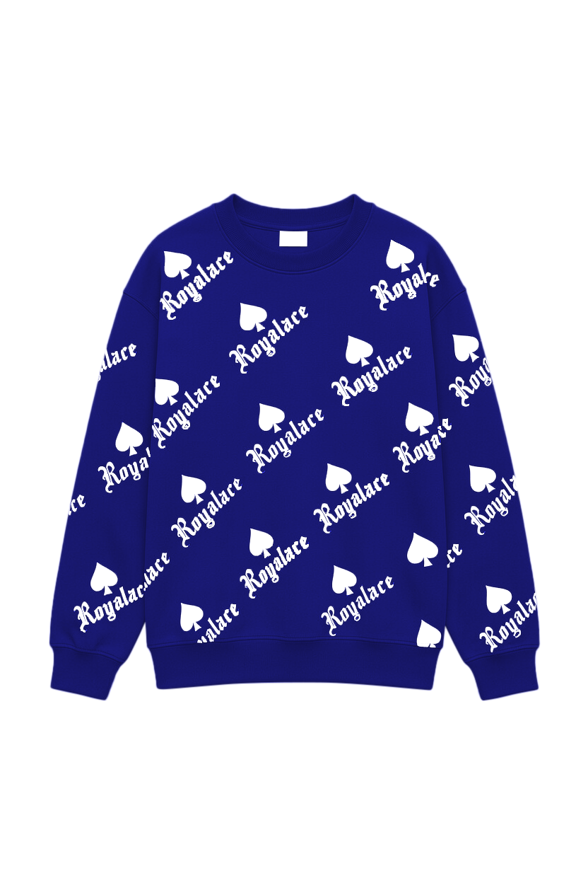 All-Over Crewneck Sweater