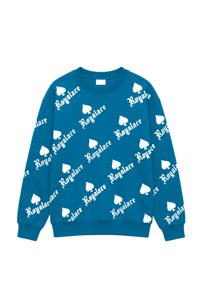 All-Over Crewneck Sweater