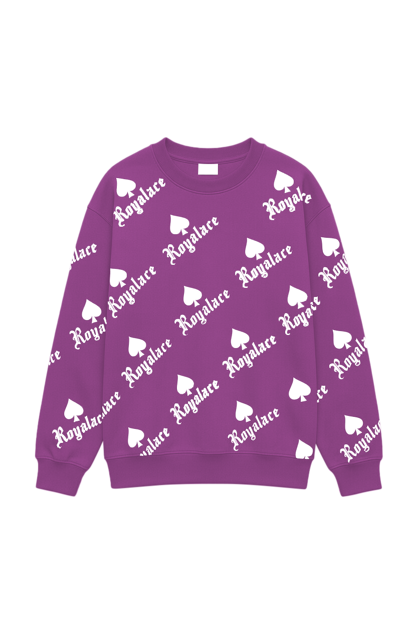 All-Over Crewneck Sweater