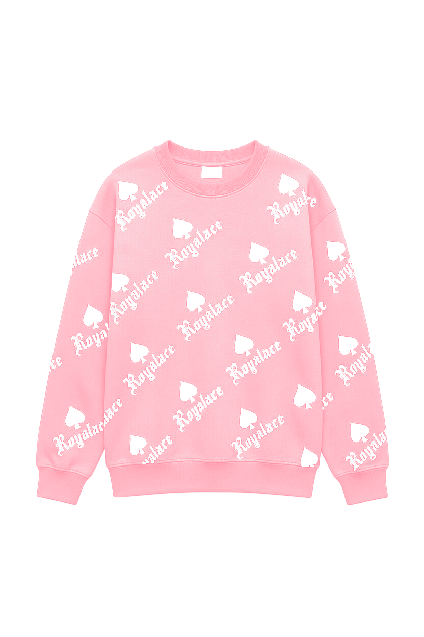 All-Over Crewneck Sweater