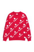 All-Over Crewneck Sweater