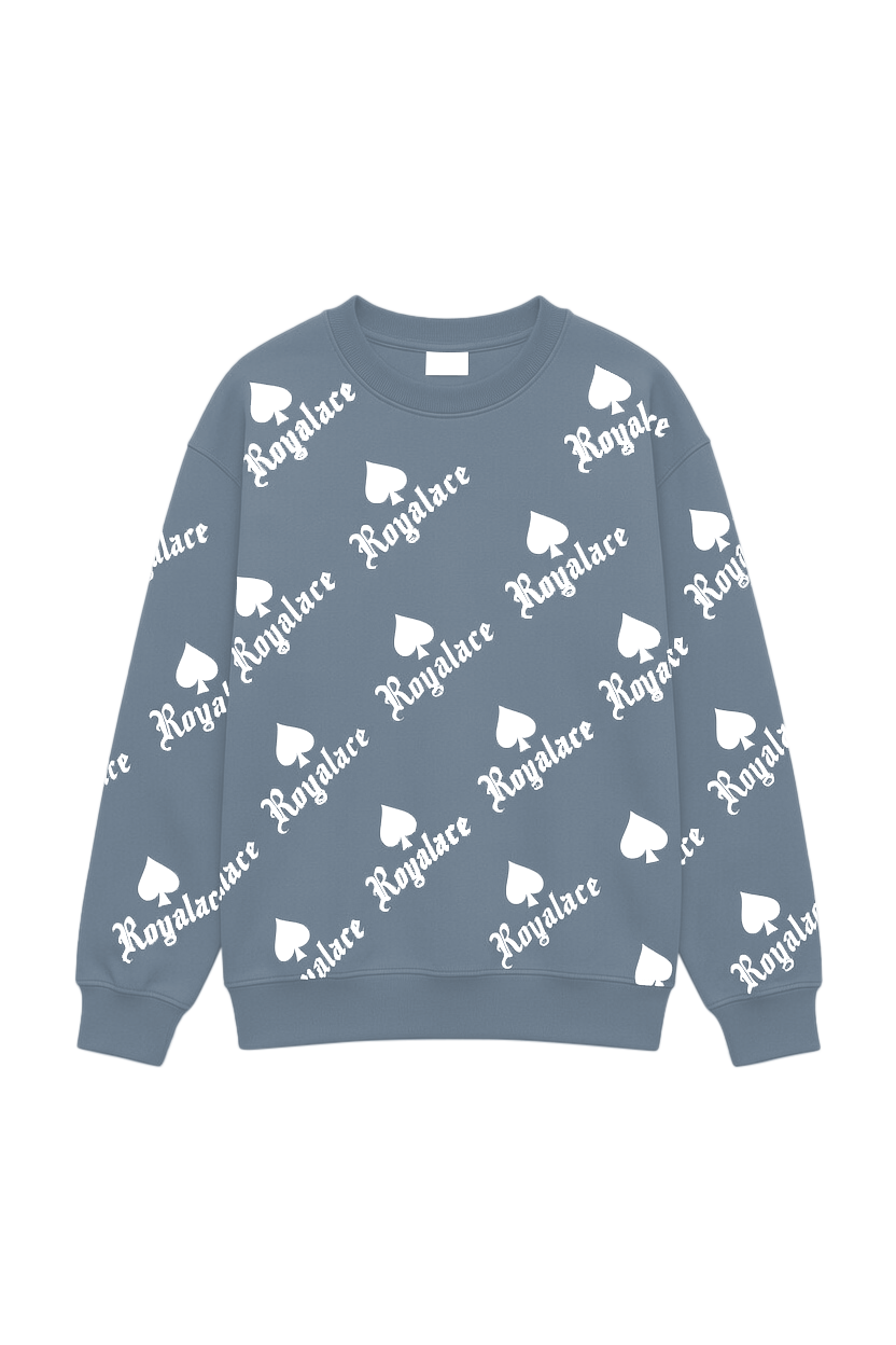 All-Over Crewneck Sweater