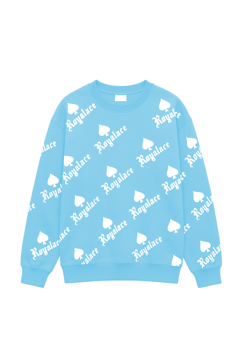 All-Over Crewneck Sweater