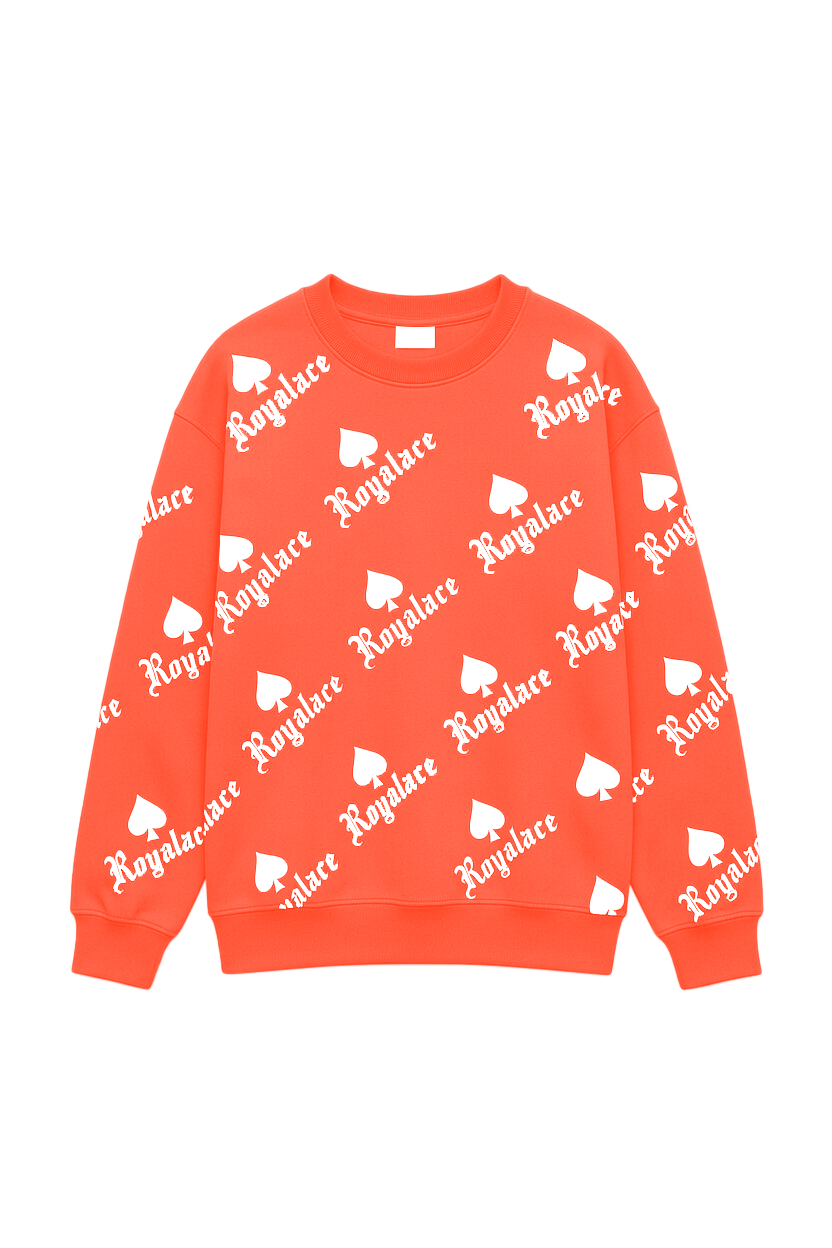 All-Over Crewneck Sweater