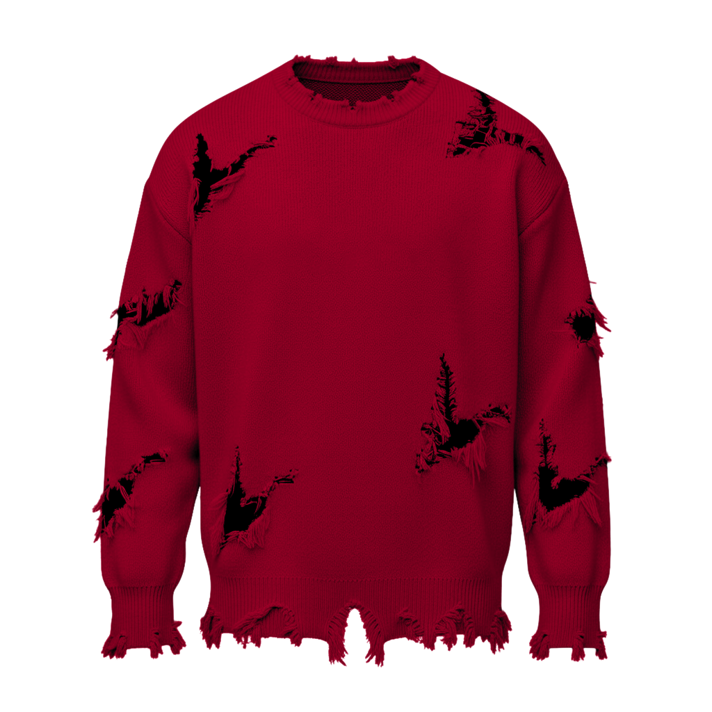 Distressed Knit