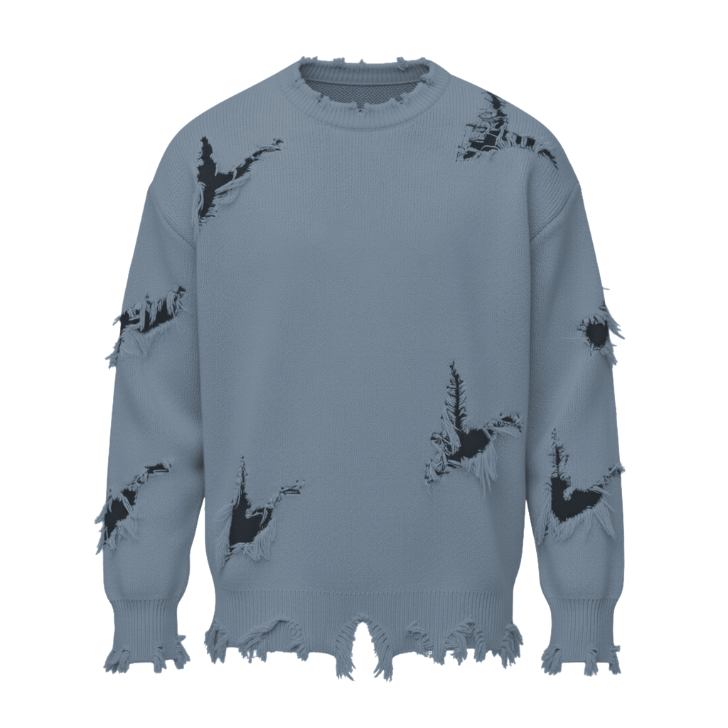 Distressed Knit