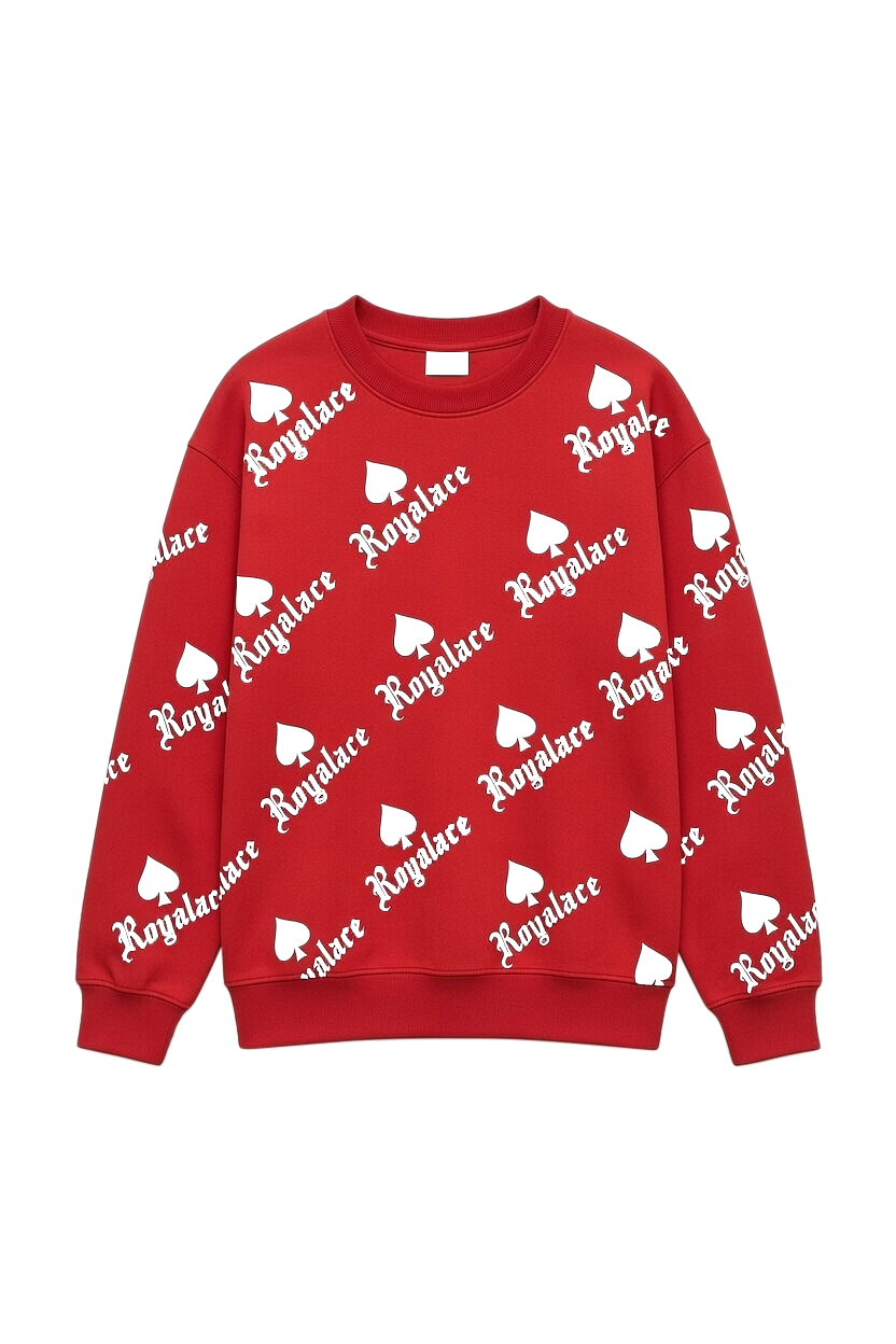 All-Over Crewneck Sweater
